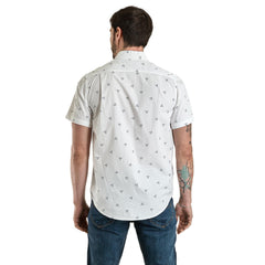 Camisa Casual Lee Hombre Slim Fit Manga Corta s255