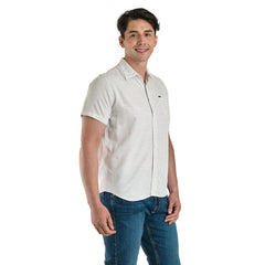 Camisa Casual Lee Hombre Slim Fit Manga Corta s257
