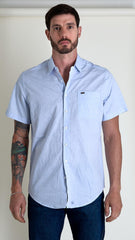Camisa Lee Hombre Regular Fit Manga Corta 313