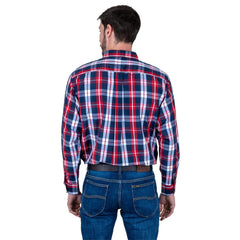 Camisa Casual Lee Hombre Regular Fit Manga Larga s245