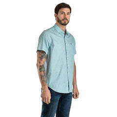 Camisa Lee Hombre Slim  Manga Corta358