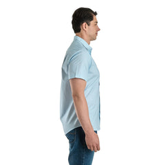 Camisa Casual Lee Hombre Slim Fit Manga Corta s247