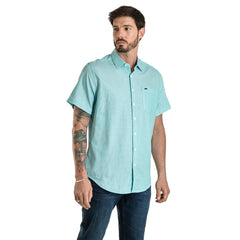 Camisa Lee Hombre Slim Manga Corta 324